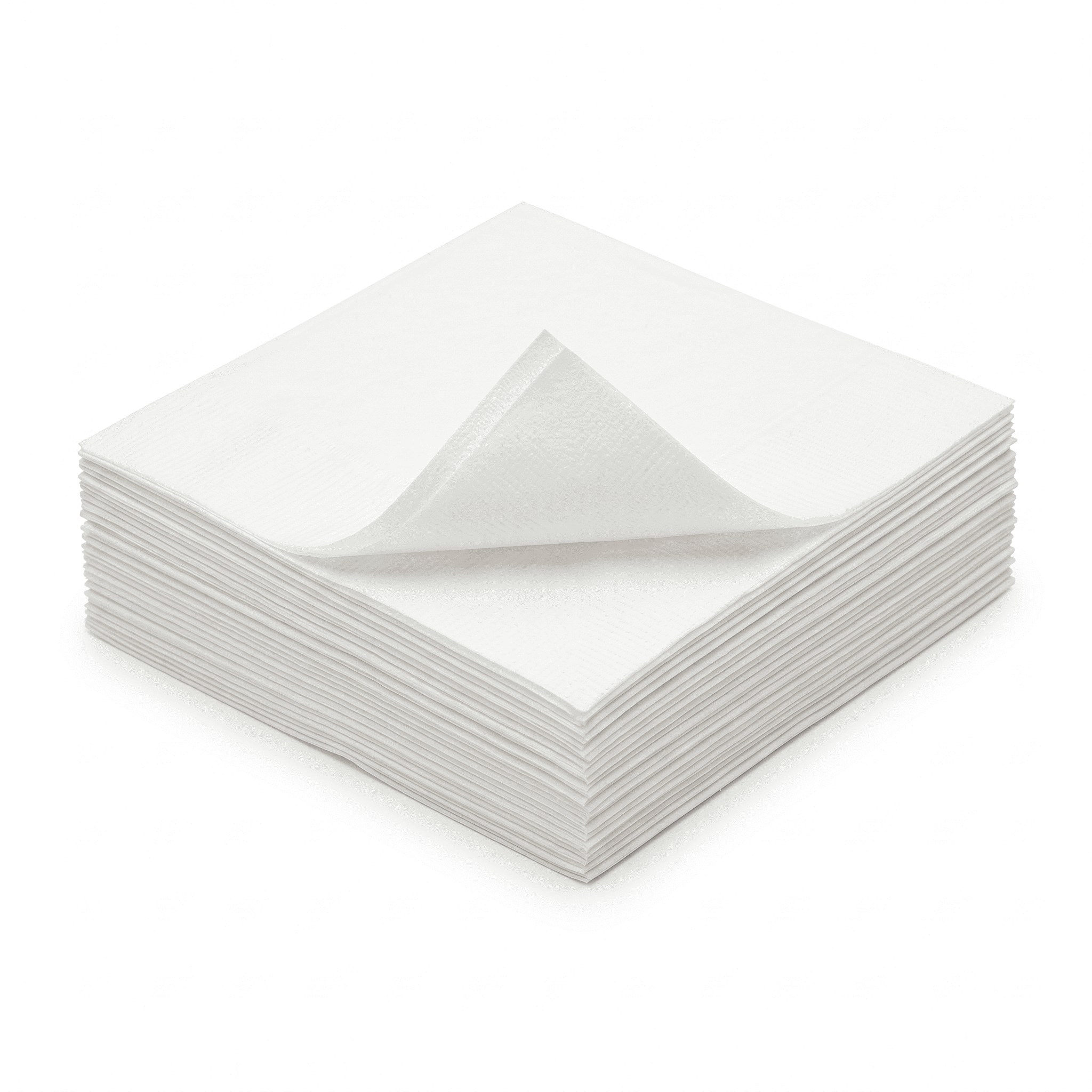 2-Ply Beverage Napkin White 10x10