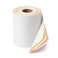 3-Ply Carbonless 3" x 65 ft