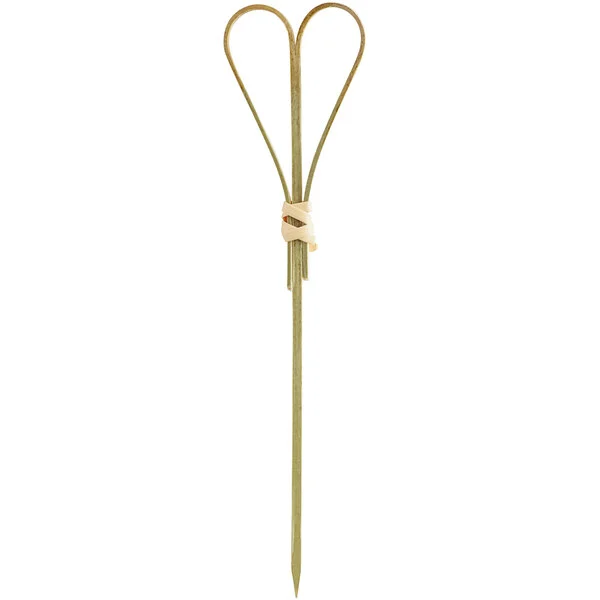 Bamboo Heart Food Pick 4/5"