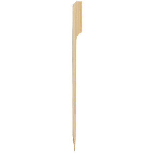 Bamboo Paddle Food Pick 6"