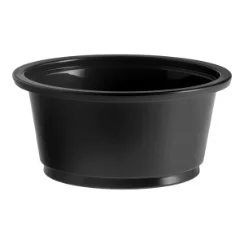 Black Souffle Cup 2 oz