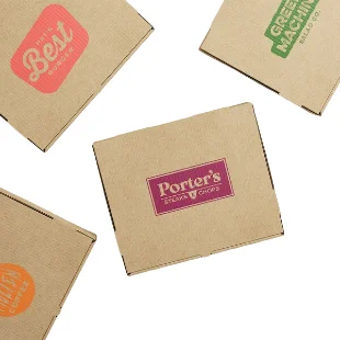 Kraft 12x12 Pizza Box — Printed w/ Logo