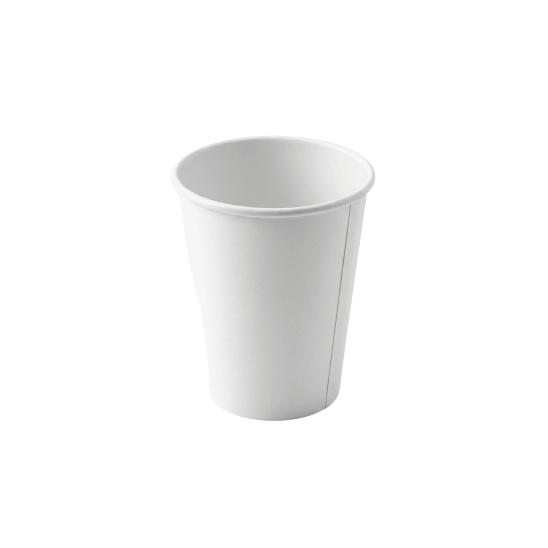 Single Wall Cup 4 oz — White